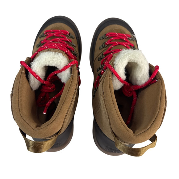 Ugg Bracken Lace Chestnut Suede Leather Boots Women’s Size 9 - Picture 7 of 11